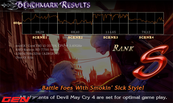  Devil May Cry 4 - 1360 x 768 - MSI HD 7730 DDR3