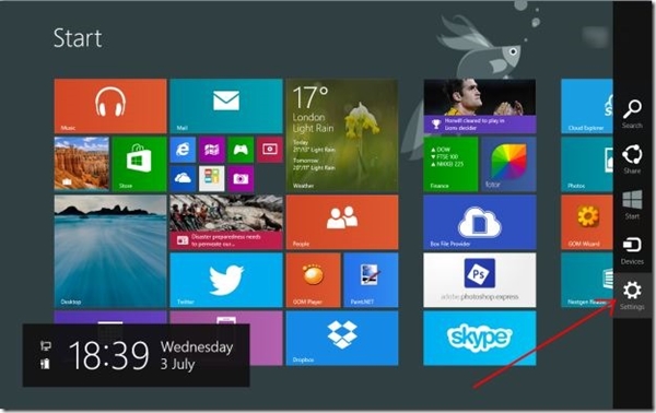 Đồng bộ hình nền giữa Desktop và Startscreen trong Windows 8.1