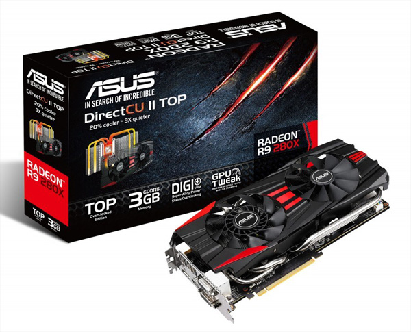 Asus R9 280X DirectCU II TOP