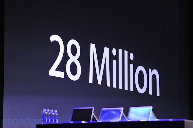 CEO Tim Cook: 28 triệu bản Mountain Lion đã được phát hành tính đến nay