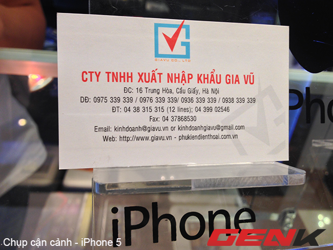 Dùng thử camera iPhone 5c: chất lượng tương đương iPhone 5