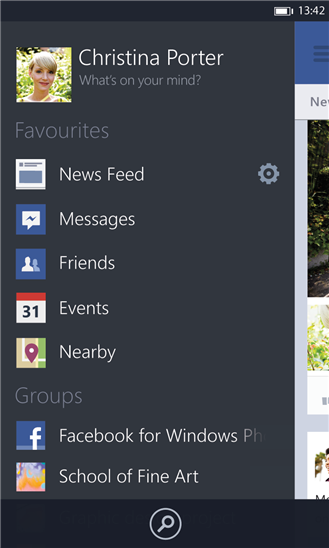 Windows Phone chính thức có ứng dụng Facebook mới