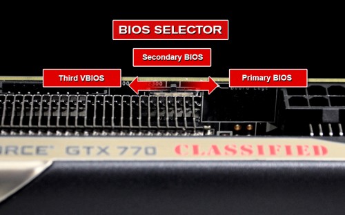 EVGA chính thức đưa tính năng Dual BIOS lên các VGA Nvidia GeForce