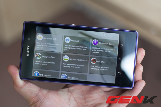 Trên tay Sony Xperia Z1 phiên bản màu tím: đẹp, hoàn thiện tốt và cá tính