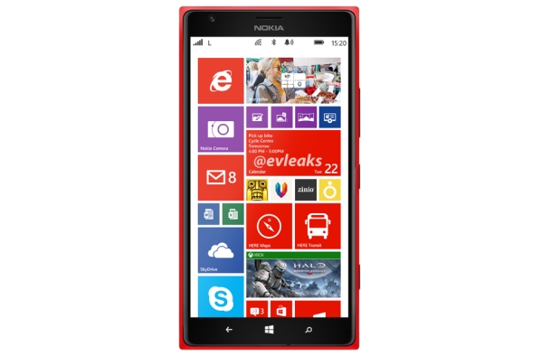Rò rỉ hình ảnh báo chí: Lumia 1520 nổi bật trong sắc đỏ