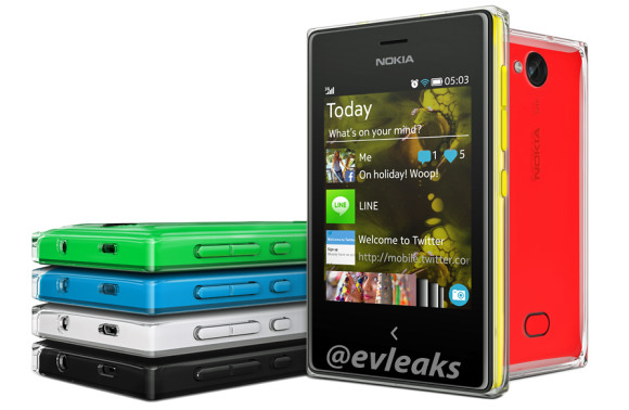 Lộ ảnh báo chí của Nokia Asha 503 với thiết kế rất “dị”