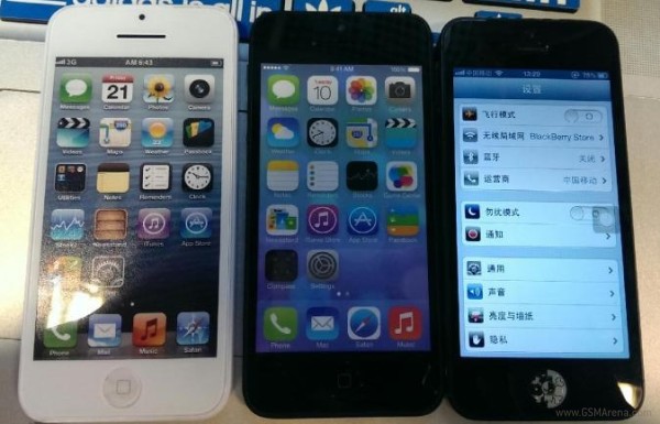Cận cảnh iPhone 5S với thiết kế gần như giống hệt iPhone 5