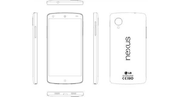 Cấu hình chi tiết và thiết kế của Nexus 5