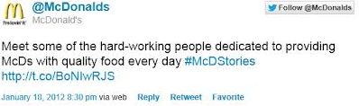  Status khởi đầu cho thảm họa của McDonalds