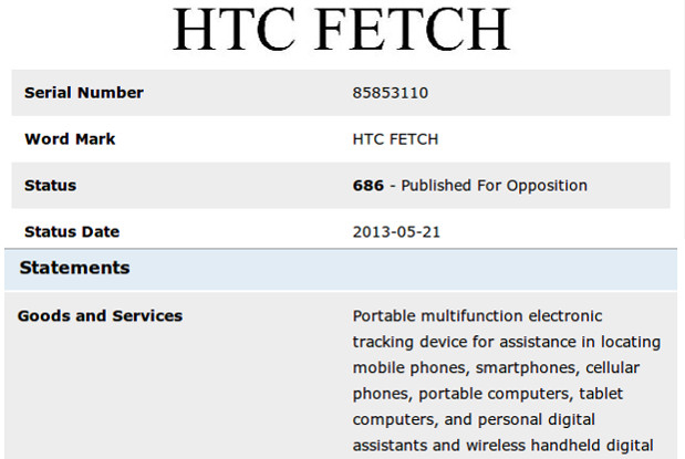 HTC Fetch mang công nghệ theo dõi và định vị mới tới thiết bị di động