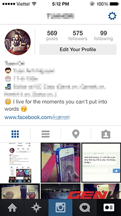 Instagram cho iOS 7 cập nhật với thiết kế phẳng, tốc độ tải nhanh hơn