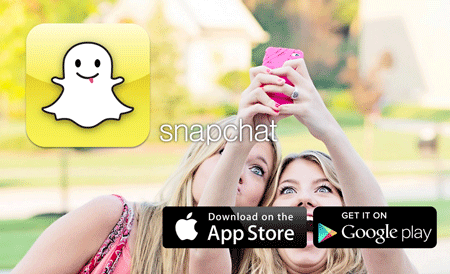  Người dùng Snapchat gửi trung bình từ 200 tới 350 triệu bức ảnh mỗi ngày