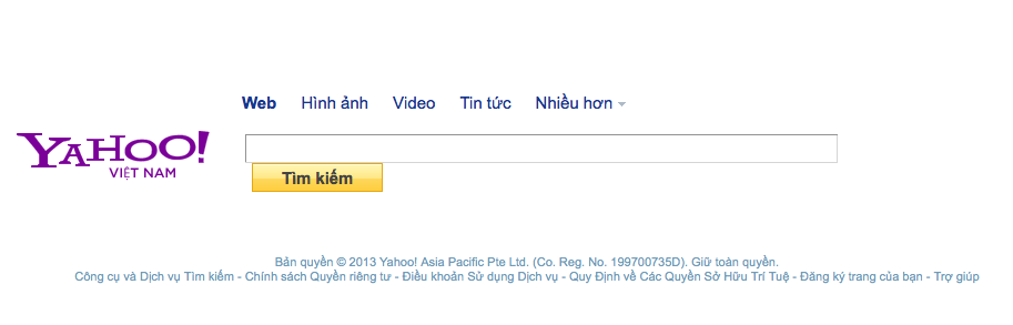 Yahoo! Search nâng cấp trang tìm kiếm tiện dụng hơn