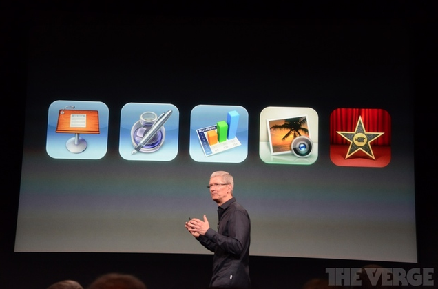 Apple phát hành miễn phí công cụ iWork tới người dùng