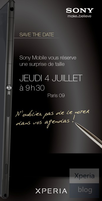Sony trình làng siêu smartphone Honami vào ngày 4/7 tại Paris?