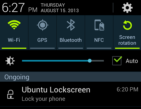 Hướng dẫn cài màn hình khóa Ubuntu lên các thiết bị Android