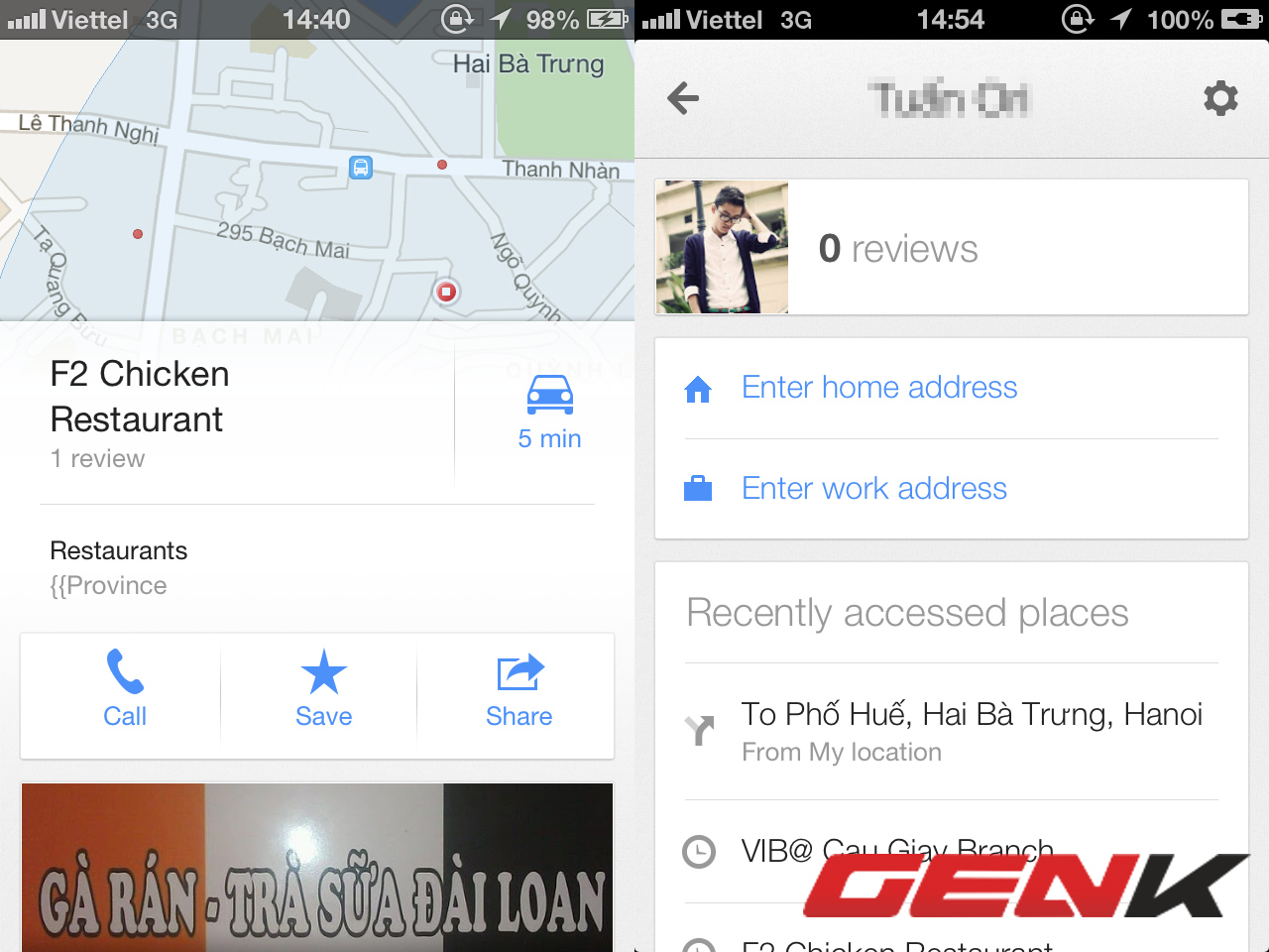 Dùng thử Google Maps 2.0 trên iOS: Món quà lớn tới người dùng Apple