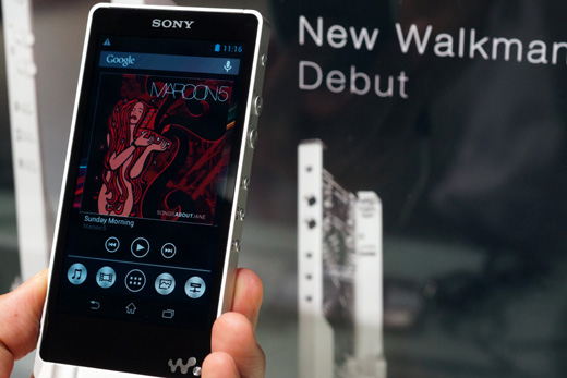 Hình ảnh thực tế Sony Walkman ZX1: thiết kế đẹp, nguyên khối