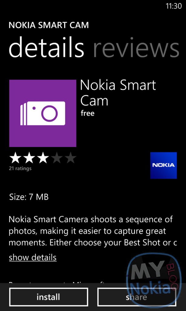Nokia Smart Camera chính thức được phát hành nhưng chưa thể sử dụng được