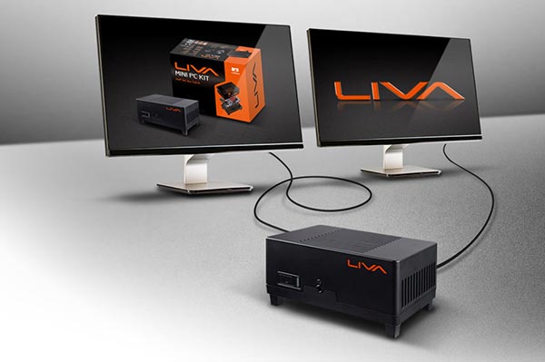 ECS LIVA - Máy tính cá nhân nhỏ nhất thế giới giá chỉ 4 triệu đồng