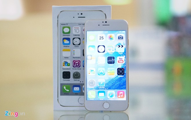 iPhone 6 chạy Android nhái iOS xuất hiện tại Sài Gòn