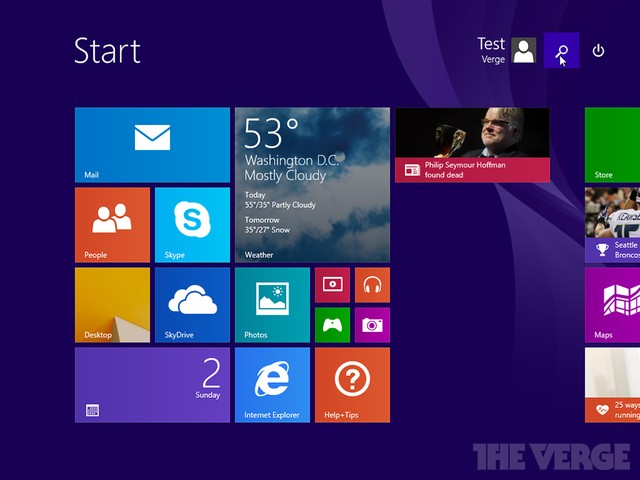 Bản update cho Windows 8.1 lộ hàng trước thềm phát hành