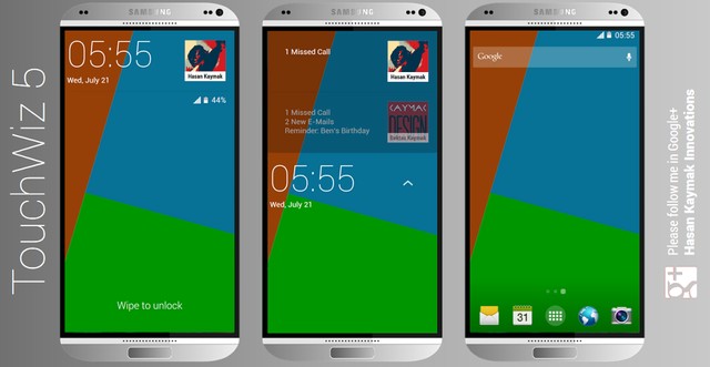 Concept Galaxy S5 ‘đẹp lạ’ với phong cách HTC
