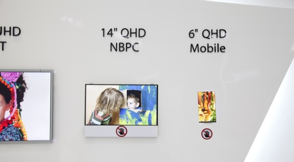LG giới thiệu màn hình 6 inch độ phân giải QHD cho smartphone