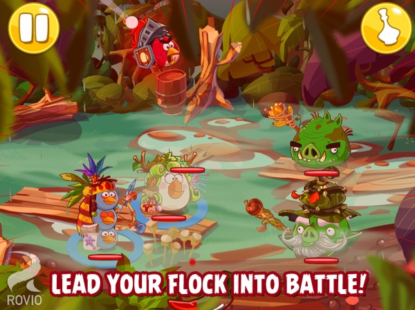 Rovio ra Angry Birds Epic, game chiến đấu nhập vai theo lượt