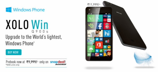 Xolo WIN Q900s: Smartphone Windows Phone nhẹ nhất thế giới