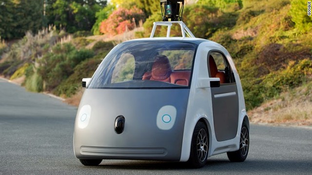 Xe tự lái mới của Google sẽ không có tay lái, không có chân ga