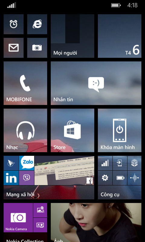 Dùng thử tính năng Live Folders trên Windows Phone 8.1 GDR 1