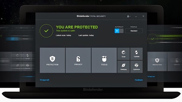 Dùng thử bản Beta đầu tiên của Bitdefender Total Security 2015