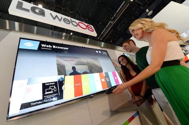TV chạy WebOS của HP. 