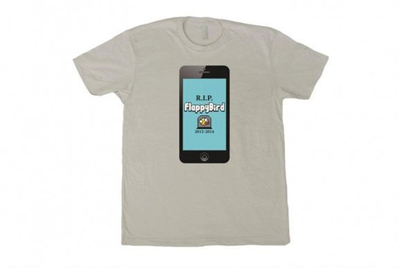 Áo phông vĩnh biệt Flappy Bird giá 10000 USD 