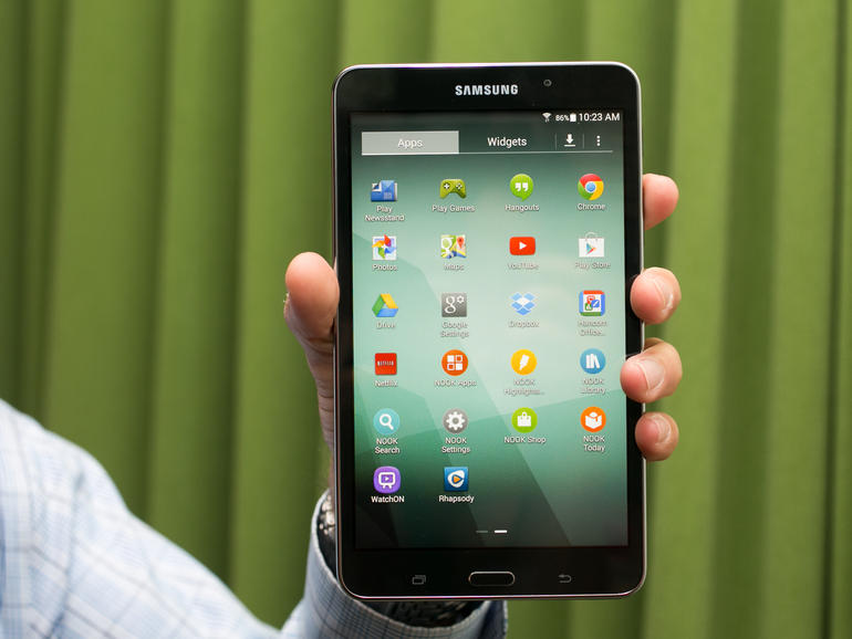 Samsung ra máy tính bảng Galaxy Tab 4 Nook giá gần 4 triệu đồng