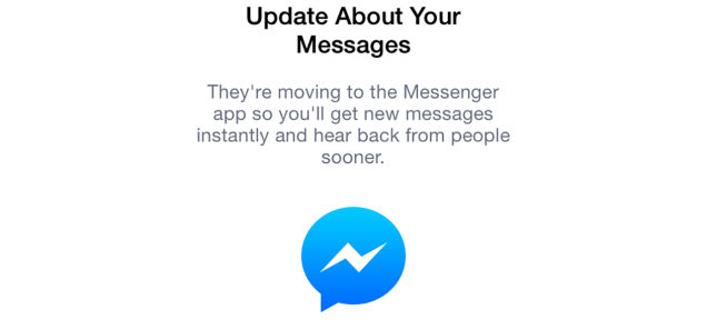 The Facebook Messenger App Migration Officially Starts Today