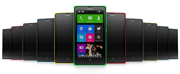 Giao diện Nokia Normandy kết hợp cả Android lẫn Windows Phone