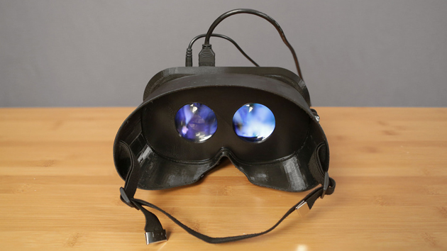 3D-printed video goggles