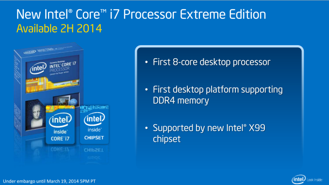 Intel giới thiệu chip Haswell-E: 8 nhân xử lý, hỗ chuẩn RAM mới