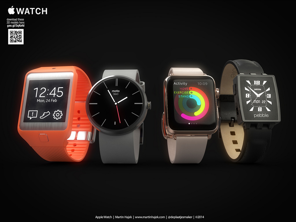 Apple Watch đọ dáng cùng loạt smartwatch đình đám trên thị trường