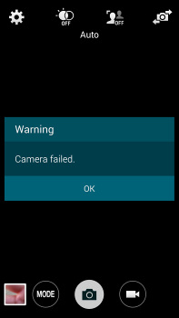 Người dùng Galaxy S5 gặp lỗi camera