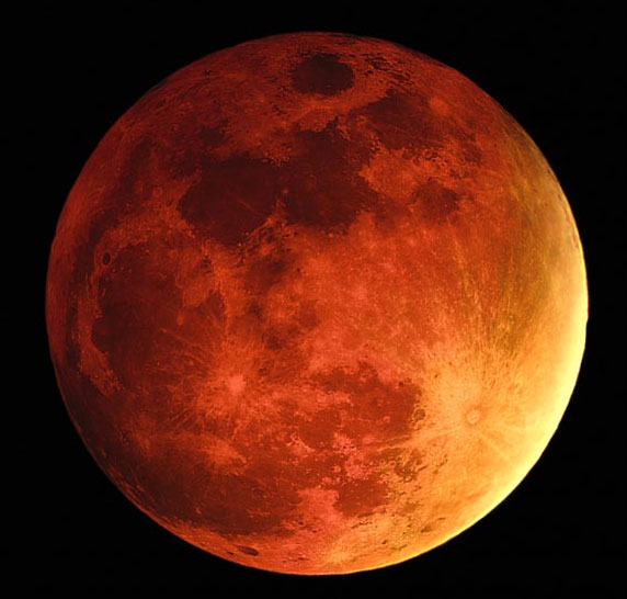Hiện tượng Mặt trăng máu sẽ xuất hiện vào ngày 15/4