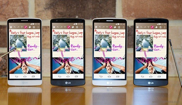 LG ra mắt G3 Stylus cấu hình thấp, hỗ trợ bút cảm ứng