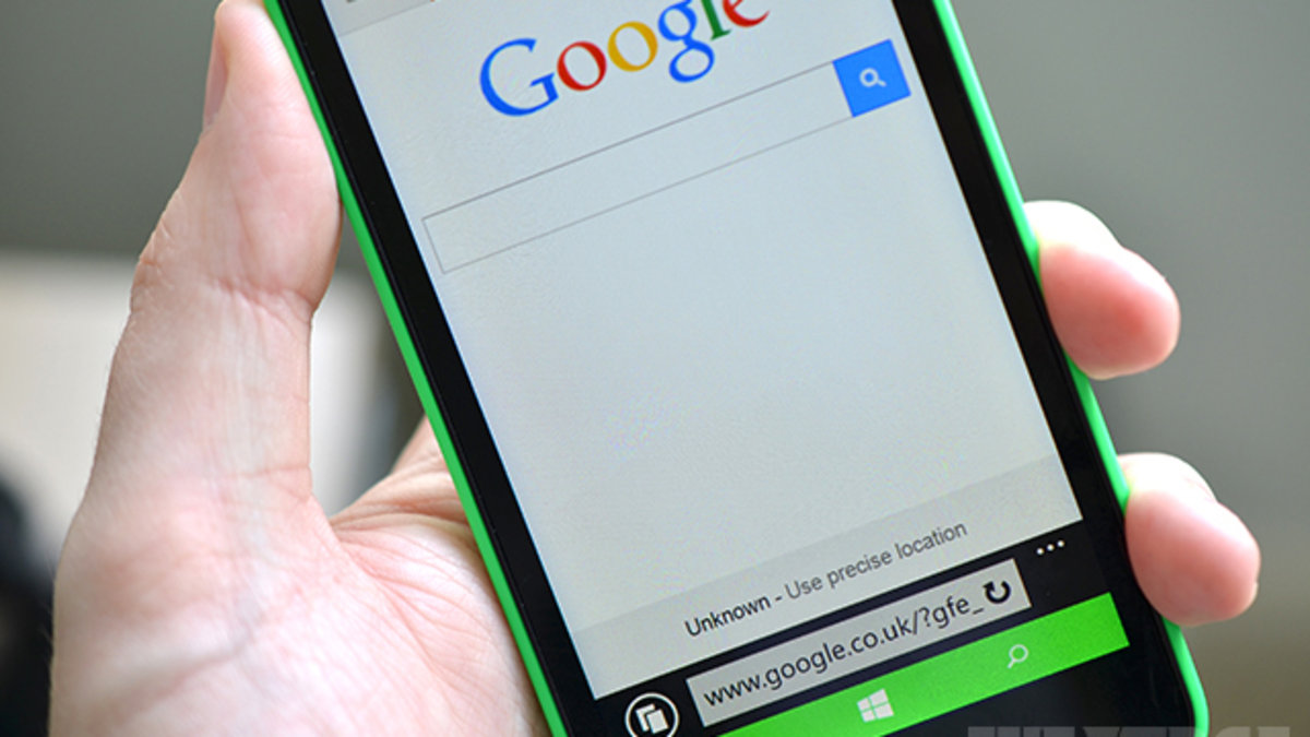 Microsoft cấm cửa Google Search trên Lumia đời mới