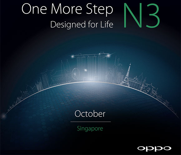 OPPO N3 với thiết kế camera xoay độc đáo sẽ ra mắt tháng sau