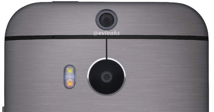 Heres a close look at HTC One M8s dual-sensor rear camera