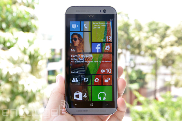 HTC One for Windows mockup (not real, folks)