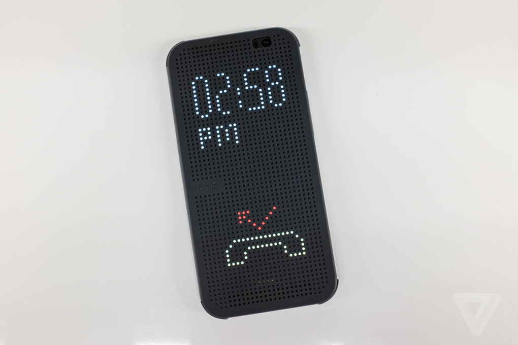 Vỏ case Dot View "lỗ tổ ong" độc đáo cho HTC One 2014