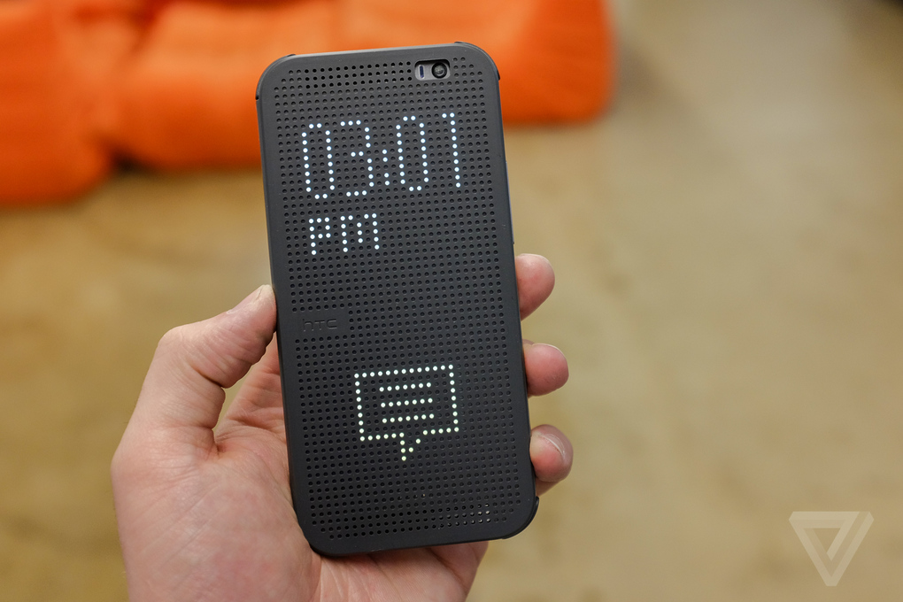Vỏ case Dot View "lỗ tổ ong" độc đáo cho HTC One 2014